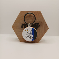 Portachiave in Legno SSC Inter - Serpente inter