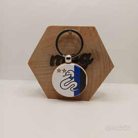 Portachiave in Legno SSC Inter - Serpente inter
