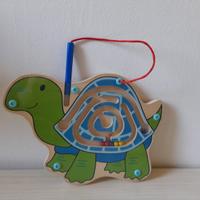 Gioco tartaruga con biglie e penna magnetica