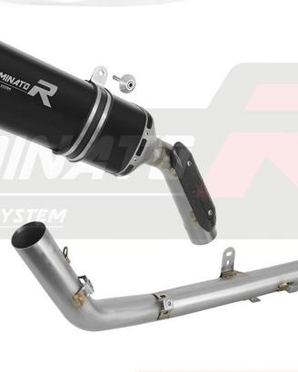 SCARICO COMPLETO GP6 BLACK APRILIA TUAREG 660