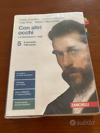 Con altri occhi volume 5 , libro di letteratura