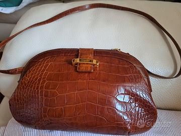 Borsa stampa coccodrillo MAZZINI