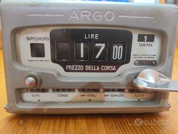 Tassametro per taxi anni 60/70