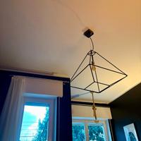 Lampadario pendente stile industriale