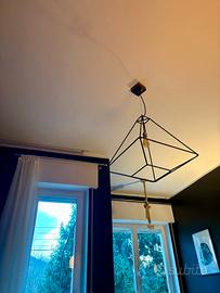 Lampadario pendente stile industriale