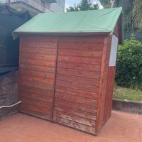 Casette di legno giardino