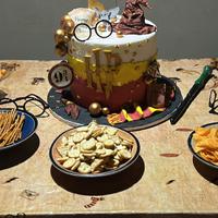 Torta Finta Zucchero Compleanno di Harry Potter
