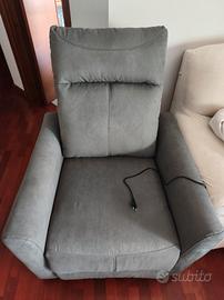 poltrona relax elettrica 