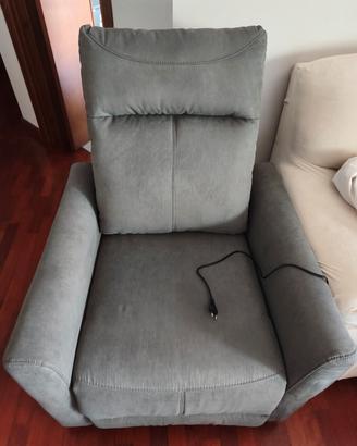 poltrona relax elettrica 