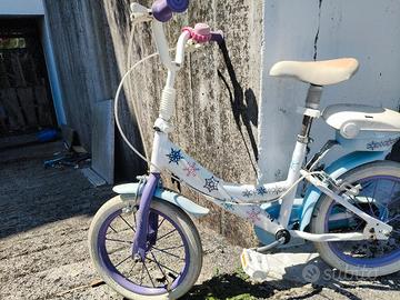 bicicletta bambina 14" Disney frozen