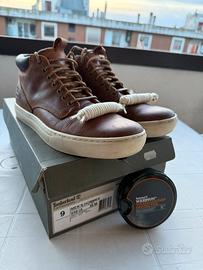 Timberland Earthkeepers pelle marrone lacci nuovi