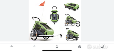 Cruzer   carrello bici per bambini