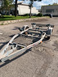 Carrello omologato cresci 650 kg