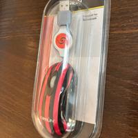 Mini mouse ottico Kraun rossonero per notebook