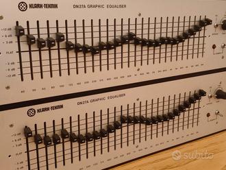 Klark-Teknik DN27A coppia equalizzatori grafici  			
