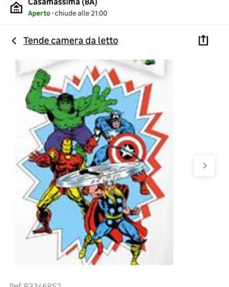 Tenda bambino avengers