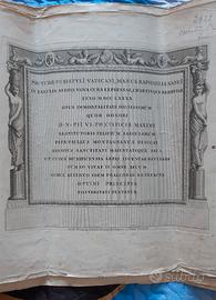Antiche stampe del 1780 di Raffaello Sanzio