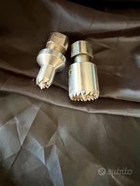 Contropunte dentate per tornio  legno