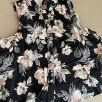 Maglia senza maniche a fiori Hollister