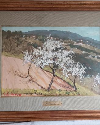 Quadri dipinti a olio Gino de Lorenzi 
