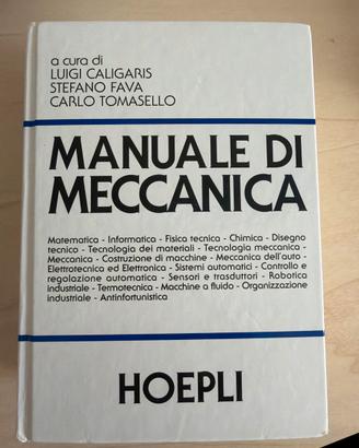 Manuale di meccanica hoepli