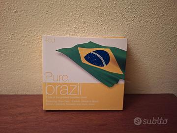 COMPILATION  "PURE ... BRASIL"   BOX SET 4 CD