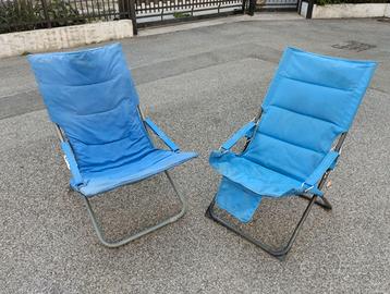 Sedia pieghevole spiaggia campeggio