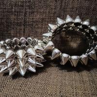 Bracciali Borchiati Punk Rock Metal Goth NUOVI