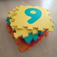 tappeto quadrotti puzzle neonati
