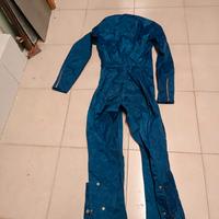 tuta da moto vintage antipioggia 