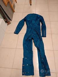 tuta da moto vintage antipioggia 