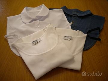 2 CANOTTIERE SPALLA LARGA + 2 CORPETTI DONNA