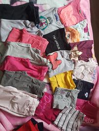 lotto bambina 5/6 anni