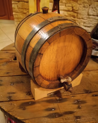 Botte in legno di rovere per distillati 