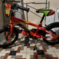 Bicicletta Bambino taglia 16 Record