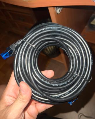 Cavo ethernet 10 metri cat 6