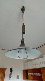 lampadario saliscendi vintage