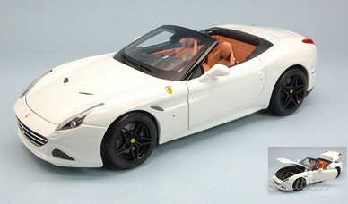 modellino BURAGO FERRARI CALIFORNIA T 2014 1:18