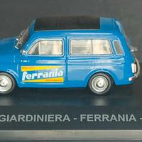 Fiat 500 Giardiniera blu - scala 1:43