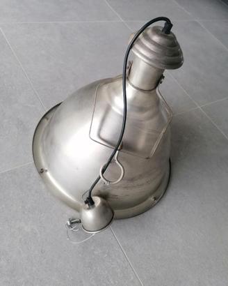 Lampadario industrial completo di lampadina