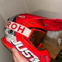 Maschera e Casco da Cross/Enduro
