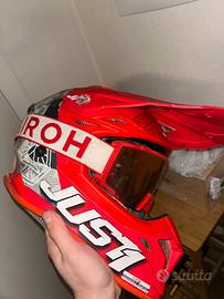 Maschera e Casco da Cross/Enduro