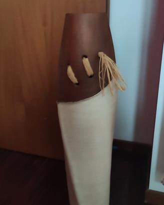 VASO TERRACOTTA PER FIORI A GAMBO LUNGO 