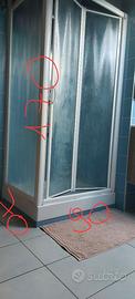 Box doccia 70 x 90 h 170 satinato angolare