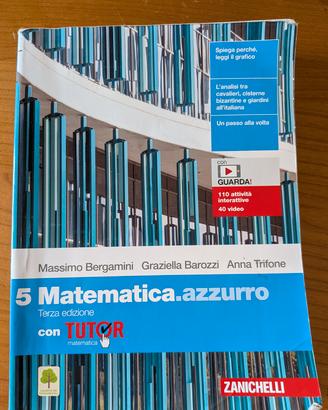 matematica.azzurro 5 - 9788808451880