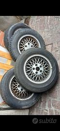 5 cerchioni in lega per volvo 240