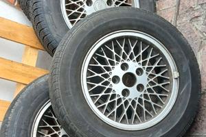 5 cerchioni in lega per volvo 240