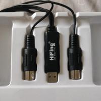 Interfaccia MIDI usb