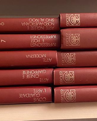 Enciclopedia Grolier Il libro d’arte 10 volumi