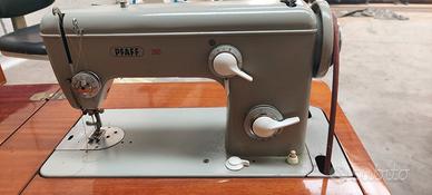 Macchina da cucire d'epoca Pfaff  260 con manuale 